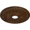 Ekena Millwork Raymond Ceiling Medallion (Canopies up to 5 1/8"), 18 1/8"OD 3 5/8"ID x 1 1/8"P, Root Beer Crackle CM18RARBC - alternate 2